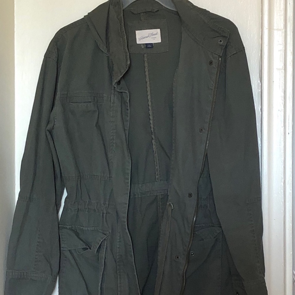 Olive green jacket
